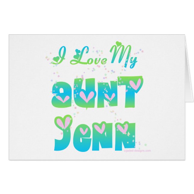 I Liebe-Tante Jenn (Vorderseite (Horizontal))