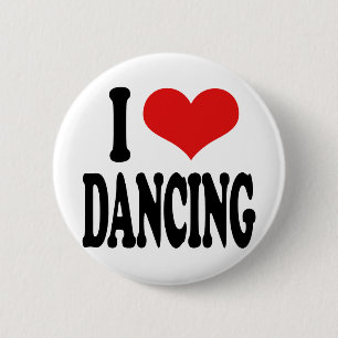 I Liebe-Tanzen Button