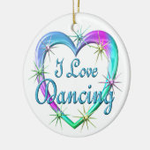 I Liebe-Tanzen Keramikornament (Links)
