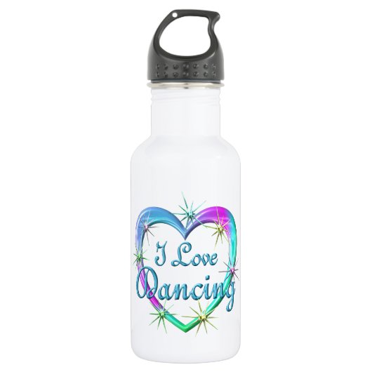 I Liebe-Tanzen Trinkflasche (Vorderseite)
