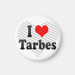 I Liebe Tarbes, Frankreich Magnet