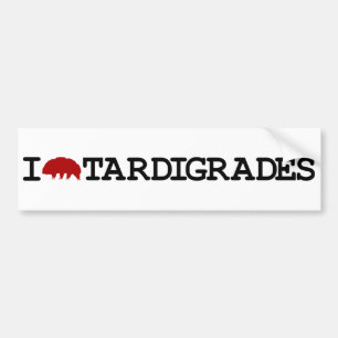 I Liebe Tardigrades Autoaufkleber
