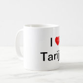 I Liebe Tarija Kaffeetasse (Vorderseite Links)