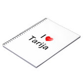 I Liebe Tarija Notizblock (Linke Seite)