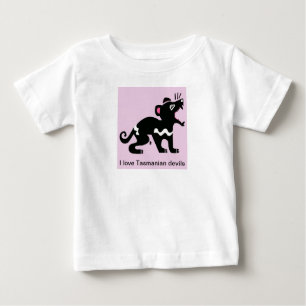 I Liebe Tasmanische Teufel - Australien - Tierfreu Baby T-shirt