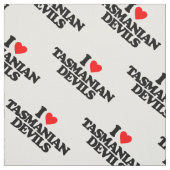 I LIEBE-TASMANISCHE TEUFEL STOFF (Muster)