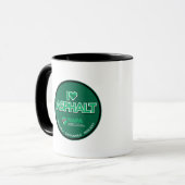 I Liebe Tasse Asphalt (Vorderseite Links)