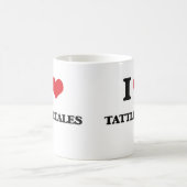 I Liebe Tattletales Kaffeetasse (Mittel)