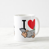 I Liebe-Tauben Kaffeetasse (VorderseiteRechts)