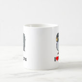 I Liebe-Tauben Kaffeetasse (Mittel)
