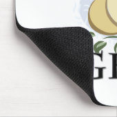 I Liebe-Tauben Mousepad (Ecke)