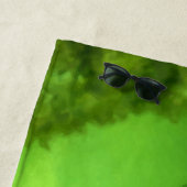 I LIEBE Tauchsport Unterwasser-Foto Strandtuch (Beispiel)