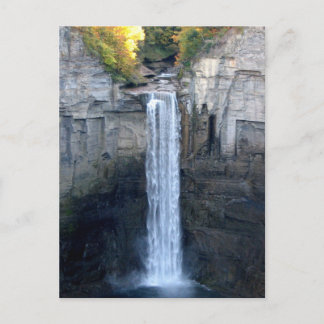 I Liebe Taughannock Falls Postkarte
