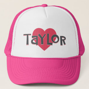 I Liebe TAYLOR Truckerkappe