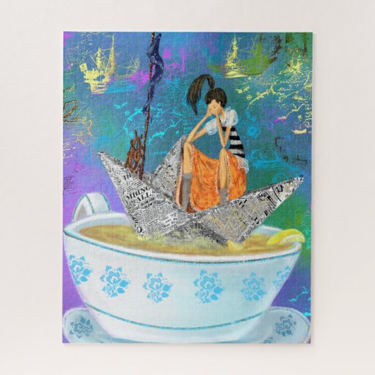 I Liebe Tea Puzzle (Vertikal)