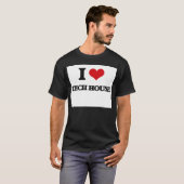 I Liebe TECH-HAUS T-Shirt (Vorne ganz)