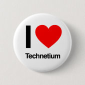 i Liebe technetium Button (Vorderseite)