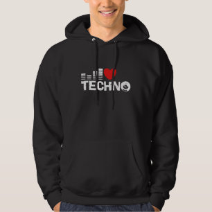 I Liebe Techno Hoodie