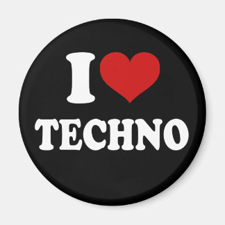 I Liebe Techno Magnet