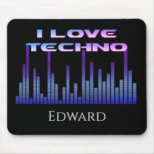 I Liebe Techno Mousepad