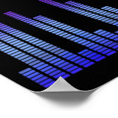 I Liebe Techno Poster (Ecke)