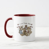 I Liebe Teddy Bears Heartsakes Tasse (Links)