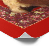 I Liebe Teddy-Bears Poster (Ecke)