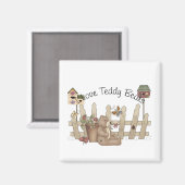 I Liebe Teddy Bears Spring Thyme Magnet (Vorderseite/Rückseite)