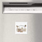 I Liebe Teddy Bears Spring Thyme Magnet (In Situ (Geschirrspüler))