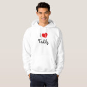 I Liebe Teddy Hoodie (Vorne ganz)