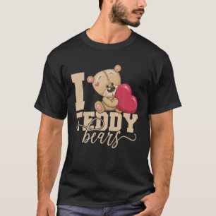I Liebe Teddybär und Niedliche Liebe Kuddelbären Z T-Shirt