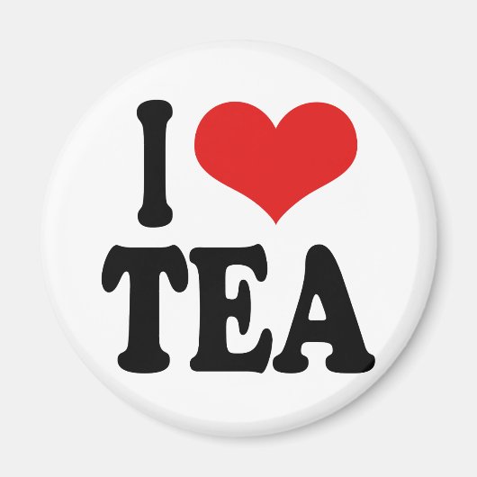 I Liebe Tee Magnet (Vorne)