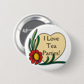 I LIEBE-TEE-PARTYS BUTTON (Vorne & Hinten)