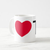 I Liebe-Tee-Tasse Kaffeetasse (Vorderseite Links)