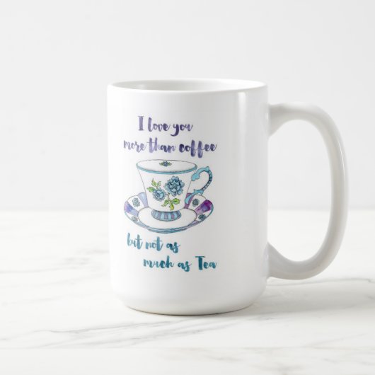 I Liebe-Tee-Tasse Kaffeetasse (Rechts)