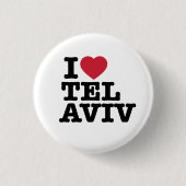 I Liebe Tel Aviv Button (Vorderseite)