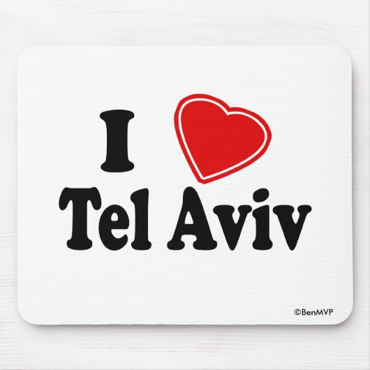 I Liebe Tel Aviv Mousepad (Vorne)