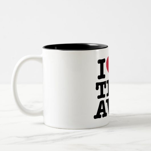 I Liebe Tel Aviv Tasse (Links)