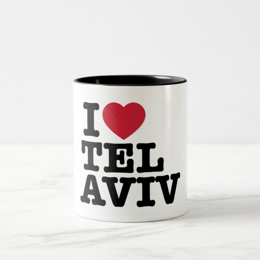 I Liebe Tel Aviv Tasse (Mittel)