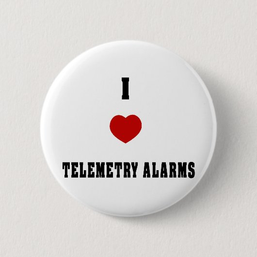 I Liebe-Telemetrie-Warnungen Button (Vorderseite)