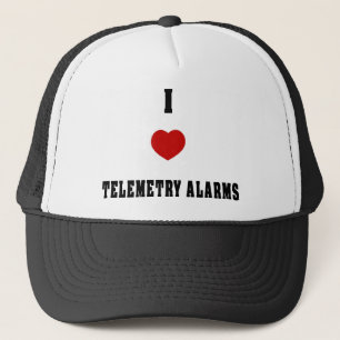 I Liebe-Telemetrie-Warnungen Truckerkappe