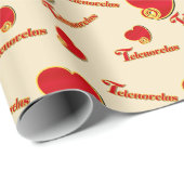 I Liebe Telenovelas Geschenkpapier (Rolleneckpunkt)