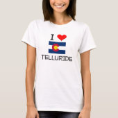 I Liebe TELLURID Colorado T-Shirt (Vorderseite)