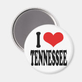I Liebe Tennessee Magnet (Vorderseite/Rückseite)