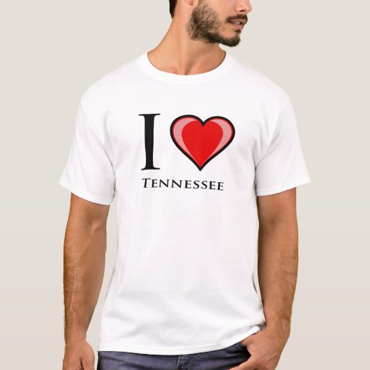 I Liebe Tennessee T-Shirt (Vorderseite)