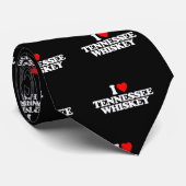 I LIEBE-TENNESSEE-WHISKY KRAWATTE (Gerollt)