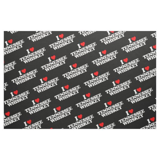 I LIEBE-TENNESSEE-WHISKY STOFF (Fat Quarter (45,7 x 55,9 cm))