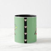 I Liebe Tennis, beliebtes Design Tasse (Zentrum)