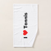 I Liebe Tennis Handtuch (Handtuch)