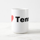 I Liebe Tennis Kaffeetasse (Mittel)